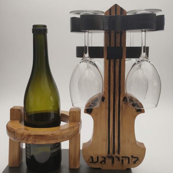 מעמד מוזיקלי ליין וכוסות